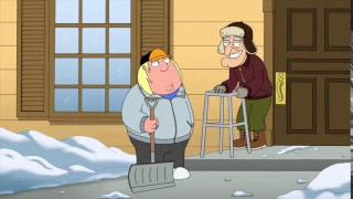 Family Guy - Herbert's snow problem