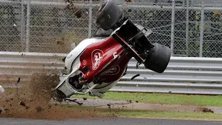 gli incidenti non mortali più spaventosi della storia della F1