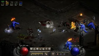 Diablo 2 Resurrected HARDCORE Necromancer Gameplay Walkthrough part 21 - 4K 60FPS No commentary