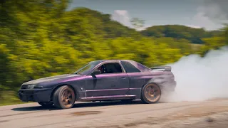 WhistlinDiesel RIPS on a R32 GTR for 10 min [4K]