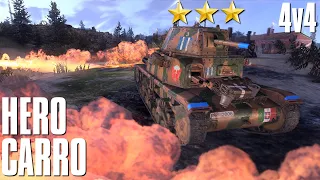 4v4 - HERO CARRO! - Company of Heroes 3