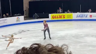 Evgenia Tarasova/Vladimir Morozov, 2021 Skate America.