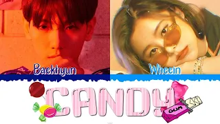 🍬🍭👫 BAEKHYUN (백현) X WHEEIN (휘인) - Candy [Color Coded Lyrics Han|Rom|Esp] 👫🍭🍬