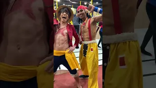 Cosplayers de One Piece que encontrei no Anime Friends 2023