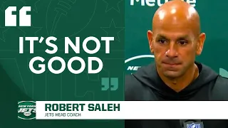 Jets Head Coach Robert Saleh speaks on Aaron Rodgers’ Injury [FULL PRESS CONFERENCE] | CBS Sports