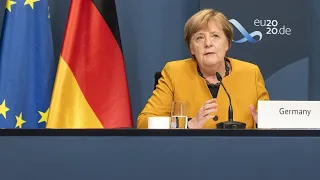Merkel: „Jedes Land braucht Zugang zu Corona-Impfstoff“