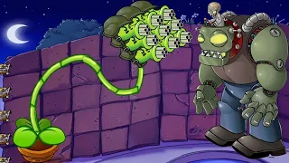 Plants vs Zombies Battlez -  1 Gatling Pea vs Dr. Zomboss Fight