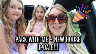 NEW HOUSE UPDATE + PACK WITH ME | Tara Henderson