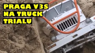 PRAGA V3S na truck trialu a v hlubokém sněhu úspěšná!