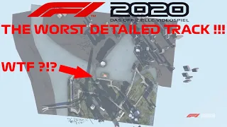 The WORST detailed TRACK in F1 2020 GAME // EXPLORING F1 2020 Tracks