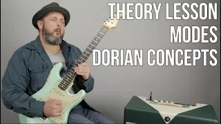 Lead Guitar Theory - Dorian Mode and Pentatonic Scale