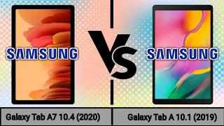 Samsung Galaxy Tab A7 10.4 (2020) vs Samsung Galaxy Tab A 10.1 (2019)