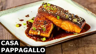 Salmone con salsa teriyaki S3 - P155