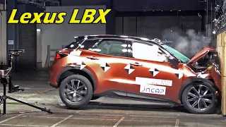 Lexus LBX crash test & safety test
