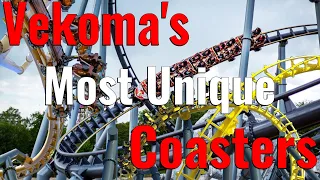 Top 10 RARE And UNIQUE Roller Coasters By Vekoma