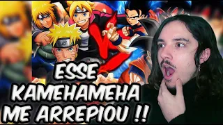 (MUITO FOD@!) REAGINDO a Goku, Gohan e Bardock VS. Naruto, Boruto e Minato | Duelo de Titãs | REACT