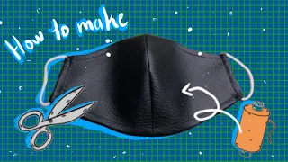 How to make a Leather Face Mask | Covid 19 Update