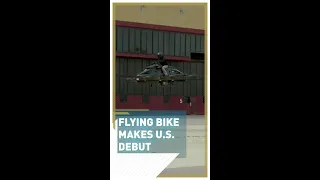 Japanese Flying Bike Makes U.S.Debut at Detroit Auto Show