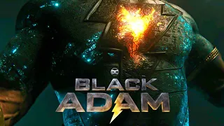 Black Adam Suits Up Scene