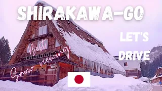 Snow Drive | Nagoya to Shirakawa-go | Beauty of Shirakawa-go : Snow walking in Shirakawa-go | Gifu