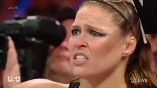 Full Match Ronda Rousey The Bella Twins vs The riott squad- raw 8th oct 2018