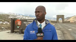 NBC Montana's Deion Broxton speaks about his bison encounter