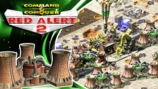 Red Alert 2 | Let's Spam Nuclear Reactors | (7 vs 1)