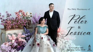 Pemberkatan dan Peneguhan Nikah Gerejawi, GRII Pusat, Peter Sadikin dan Jessica Leonardo