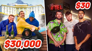 SIDEMEN $30,000 VS $30 HOTEL (EUROPE EDITION)