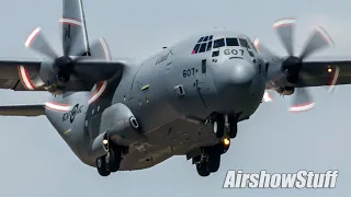 RCAF C-130J Tactical Demonstration - Airshow London 2021