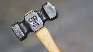 How to Forge a Rounding Hammer - Blacksmithing