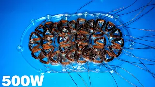 Coil preparation for 500W Generator