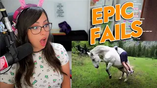 Bunny REACTS to FailArmy Planet Earth: Fails of the Month !!!