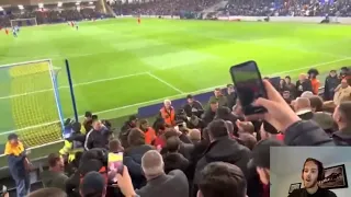 REACTION to Leyton Orient away end vs AFC Wimbledon