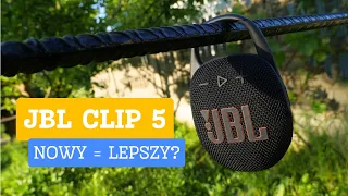 JBL CLIP 5 - NAJCIEKAWSZY przenośny głośnik JBL? Przekonajmy się! | test, recenzja