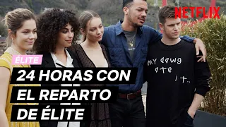 24 HORAS con el REPARTO DE ÉLITE | Netflix España