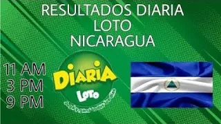 RESULTADOS DIARIA NICARAGUA DE LAS ONCE TRES Y NUEVE DEL DIA SÁBADO 30 DE ABRIL DEL 2022
