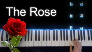 Bette Midler's 'The Rose' Piano Tutorial (Intermediate)