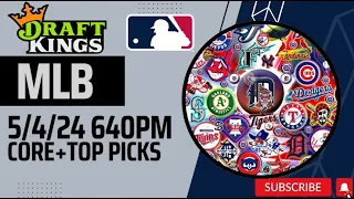 Dreams MLB DFS Main Slate Top Picks 5/4/24 Daily Fantasy Sports DFS Strategy DraftKings