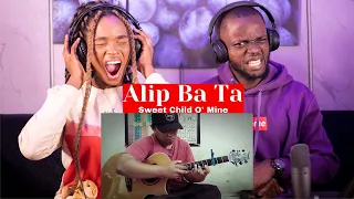 ALIP BA TA Sweet Child O' Mine Guns n' Roses (Fingerstyle Cover) #Alipers - Peacesent Reaction😱😱