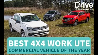 2019 Best 4x4 Work Ute | Toyota HiLux v Ford Ranger v Volkswagen Amarok