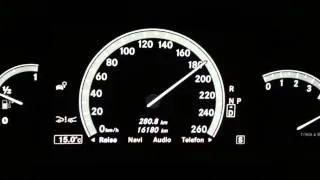 Mercedes CL 500 Coupé Beschleunigung 0-250 km/h | M278