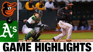 Orioles vs. A's Game Highlights (4/30/21) | MLB Highlights