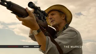 The Marksman (2021) Blu-ray™ DVD Movie | Main Menu | Walkthrough