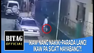 KAPITBAHAY, NANUTOK NG BARIL! PINAUSOG LANG SASAKYAN NA NAKAPARK SA GATE NG MAY-ARI!