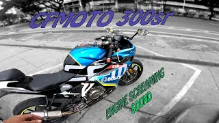 CFMOTO 300sr PURE SOUND | Ang ingay ng MOtor Na to | PALAGING GALIT