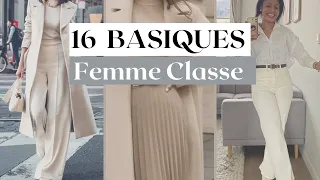 16 BASIQUES à avoir dans sa Garde-Robe Capsule en 2023