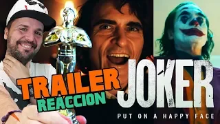 JOKER - LO MEJOR DESDE TDK !!! TRAILER REACCIÓN - REACTION - REVIEW - WARNER - DC - JOAQUIN PHOENIX