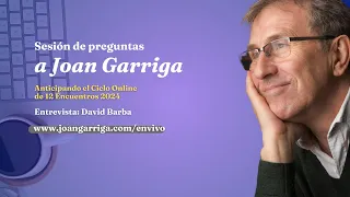 Sesión de preguntas a Joan Garriga