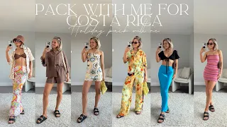 PACK WITH ME FOR COSTA RICA, HOLIDAY SUMMER OUTFITS & PACKING TIPS & TRICKS! | India Moon